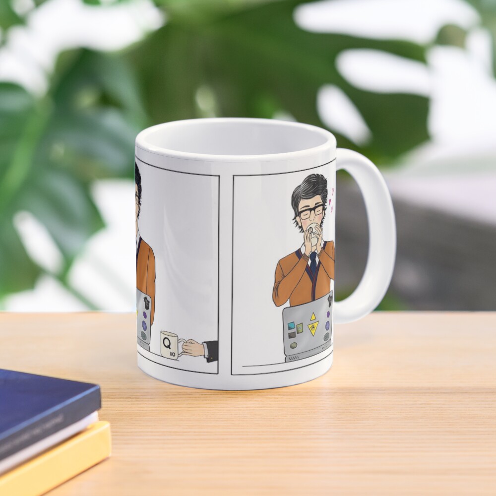 00Q Tea Comic Strip Coffee Mug
