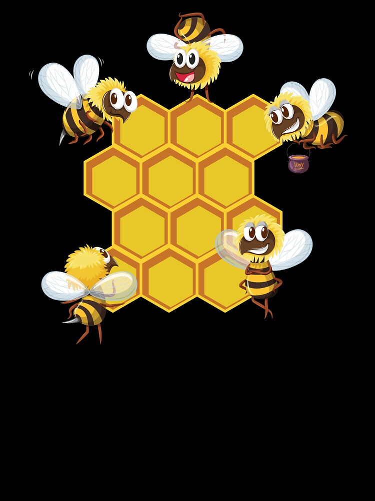 Honeycomb Cartoon Kids T Shirt By Seb Sk93 Redbubble