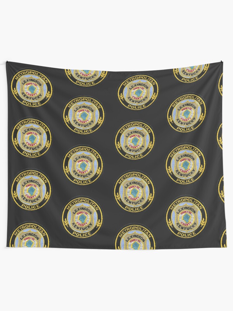 "Lexington Kentucky Metropolitan Police" Tapestry for Sale by