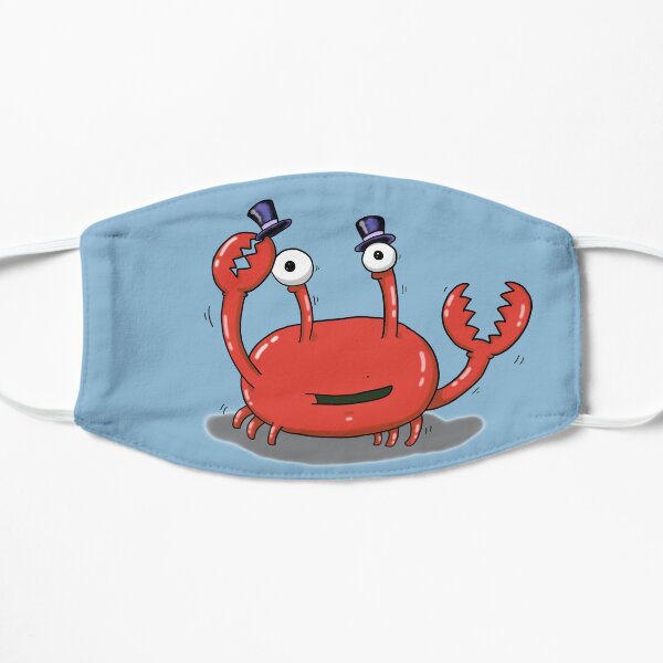 Dancing Gentleman Crab Flat Mask