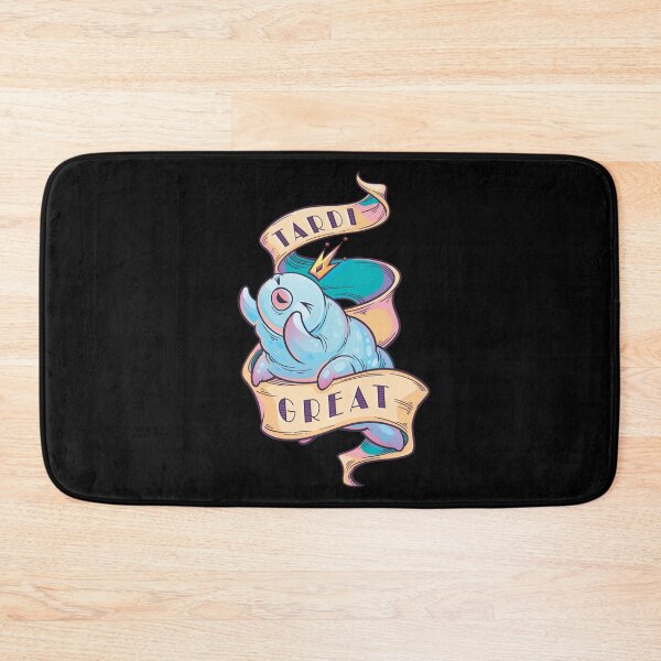 Item preview, Tardigrade Pun Tardi Great Black designed and sold by supermara.