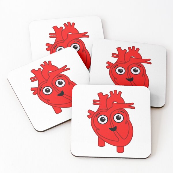 Item preview, Heart Cartoon (anatomy) designed and sold by jennashelley.