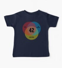 Venn Diagram: Life, the Universe & Everything Baby Tee