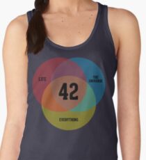Venn Diagram: Life, the Universe & Everything Women's Tank Top