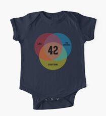 Venn Diagram: Life, the Universe & Everything One Piece - Short Sleeve