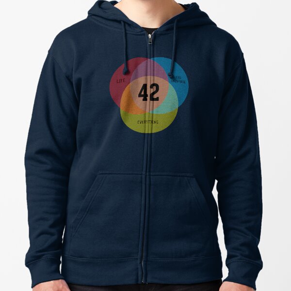 Item preview, Venn-Diagramm: Das Leben, das Universum und der ganze Rest designed and sold by JMDCO Merch Factory.