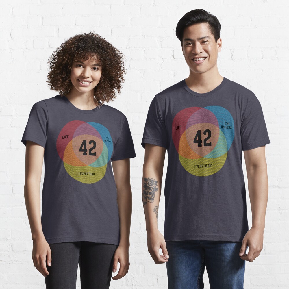 Venn Diagram: Life, the Universe & Everything Essential T-Shirt