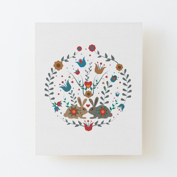 The First Kiss Wood Mounted Print