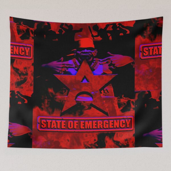 Item preview, State Of Emergency 1 - Red Purp Kush #9 designed and sold by Brazz Official.