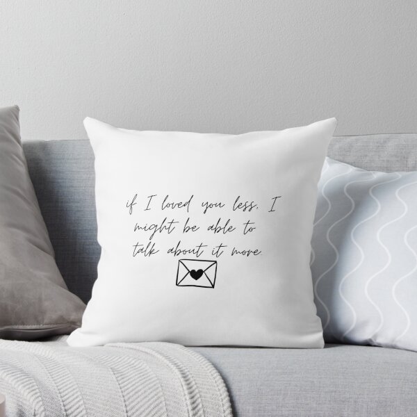 Item preview, Jane Austen- Emma Quote/ if i loved you less i might be able to talk about it more designed and sold by erinaceous.