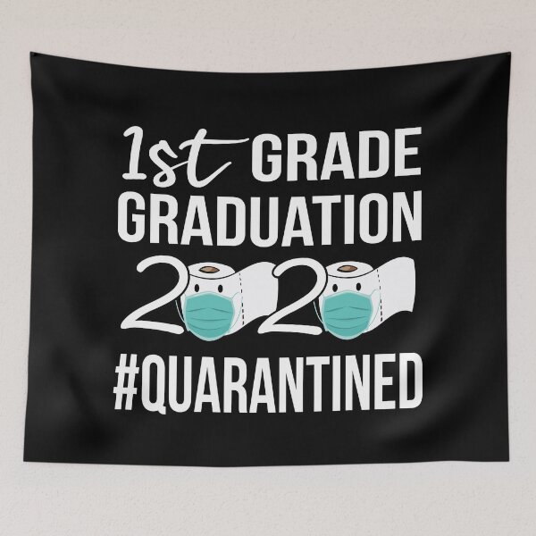 Item preview, 1st Grade 2020 Quarantined | Graduation 2020 | Funny Graduation Gift designed and sold by meedTee.