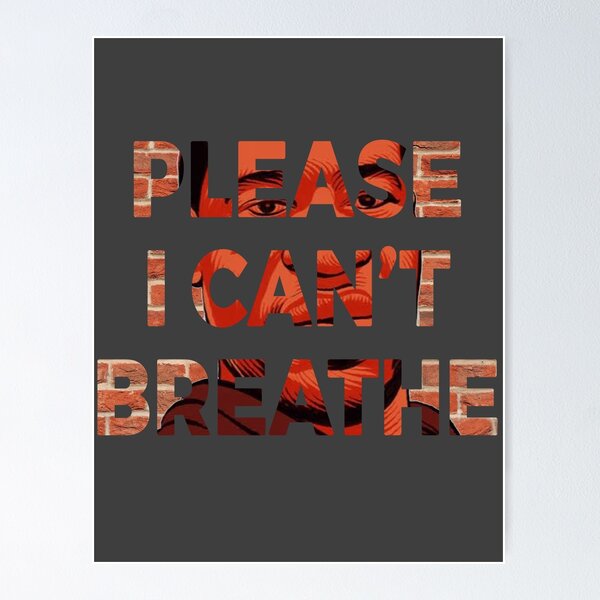 B2ポスター I JUST CAN'T BREATHE Dax - 