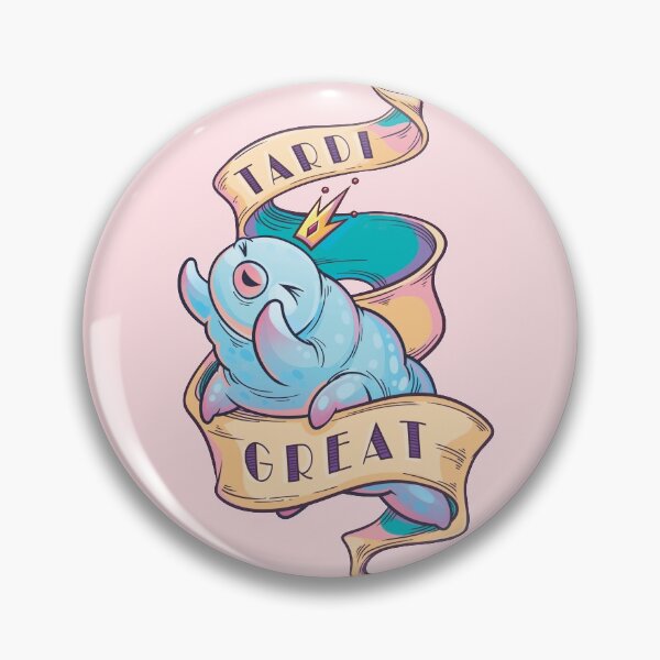 Item preview, Tardigrade Pun Tardi Great Pink designed and sold by supermara.