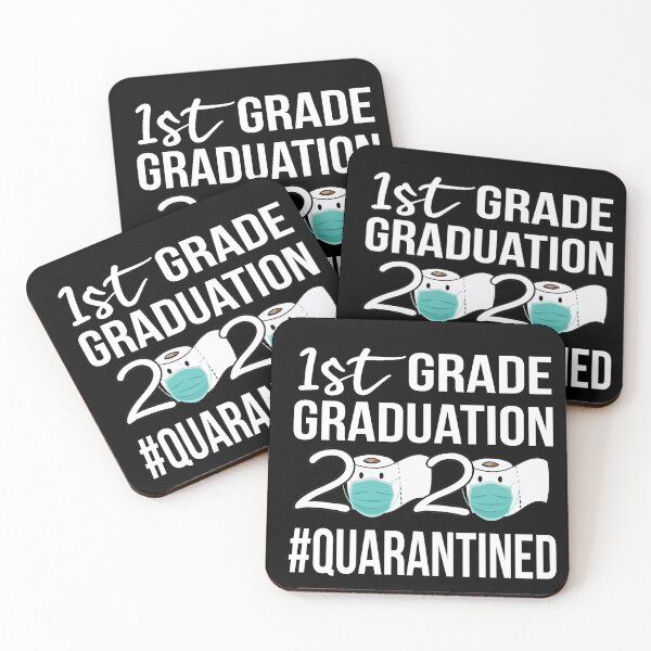 Item preview, 1st Grade 2020 Quarantined | Graduation 2020 | Funny Graduation Gift designed and sold by meedTee.