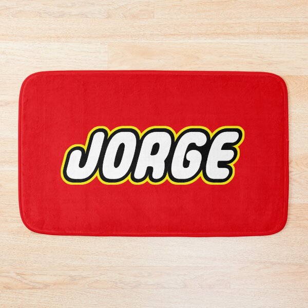 Item preview, LEtsGO Jorge personalize gift for mini builders and bricks fans designed and sold by Urosek.