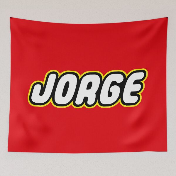 Item preview, LEtsGO Jorge personalize gift for mini builders and bricks fans designed and sold by Urosek.