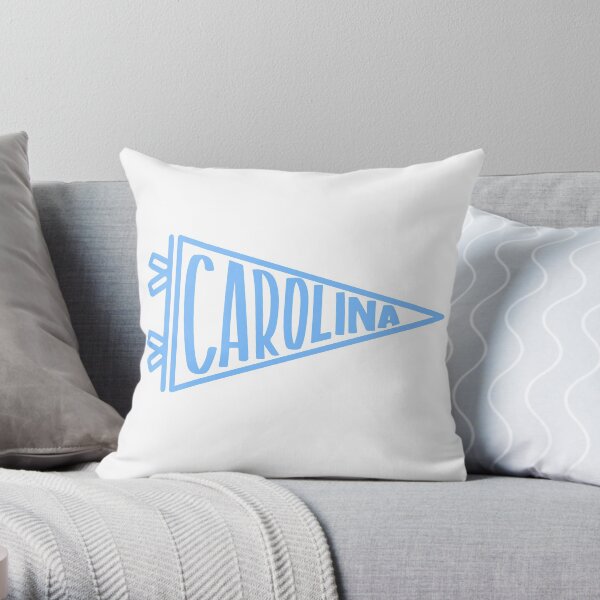UNC Chapel Hill Carolina Pennant Throw Pillow
