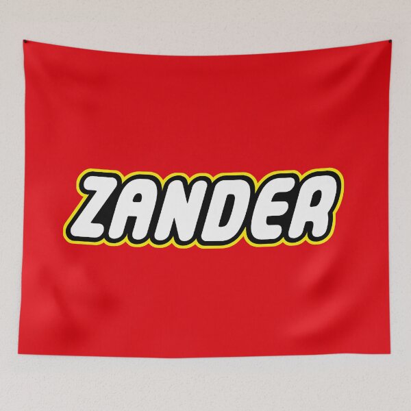 Item preview, LEtsGO Zander personalize gift for mini builders and bricks fans designed and sold by Urosek.