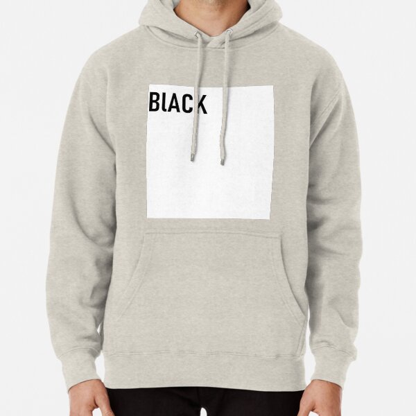 Black Pullover Hoodie