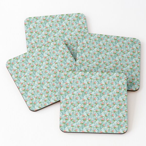 Item preview, Hypericum Berries Pattern | Soft Cool Green designed and sold by L Diane Johnson.