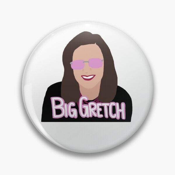 Item preview, Big Gretch Sticker designed and sold by Chad Novak.
