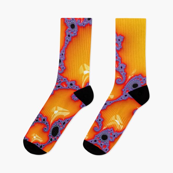 Item preview, Orange Fractal Drops designed and sold by Elisabeth Lucas.