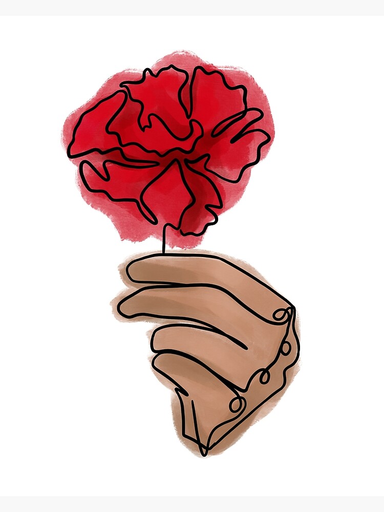 "Hadestown Flower" Poster by paigeelizaart Redbubble