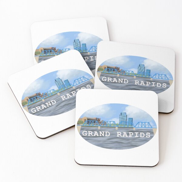 Item preview, Grand Rapids Blue Bridge Landscape designed and sold by Veronica Pifer.