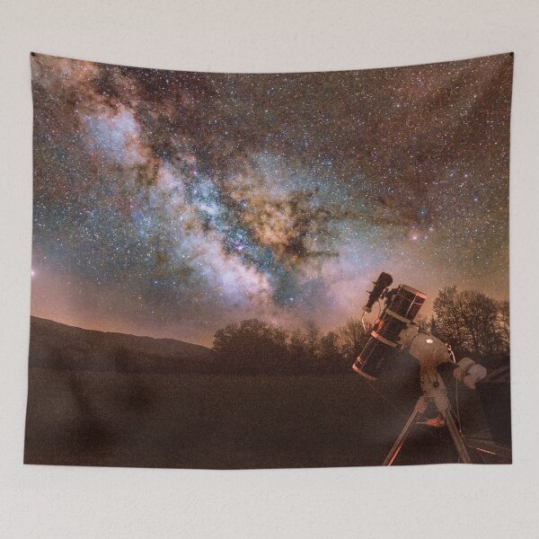 Item preview, Exploring Quebec night sky designed and sold by Lrenz.
