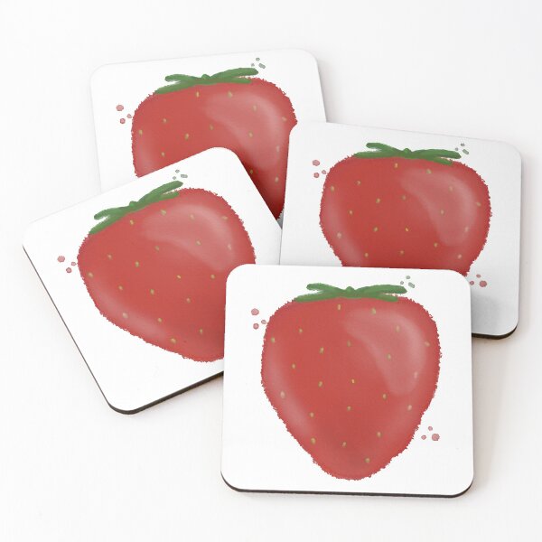 Item preview, Watercolor Strawberry designed and sold by Artisticat99.