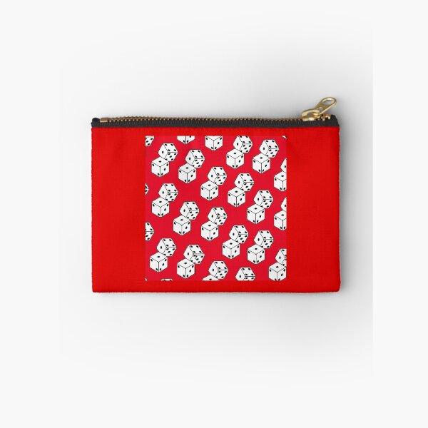Item preview, Two Dice Pattern Print - Red designed and sold by alainakozyart.