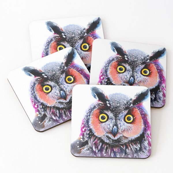 Item preview, "Long eared owl" designed and sold by IsabelSalvador.