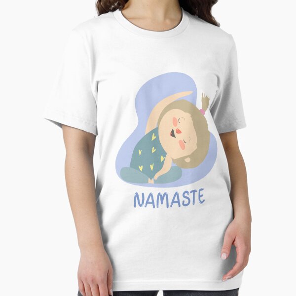 Item preview, Funny yoga Namaste - Cute yoga girl - Gift for yoga lovers designed and sold by TamGustam.