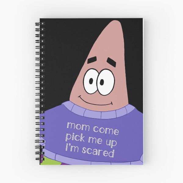 Item preview, “Mom Come Pick Me Up I’m Scared” - Patrick Star designed and sold by alainakozyart.