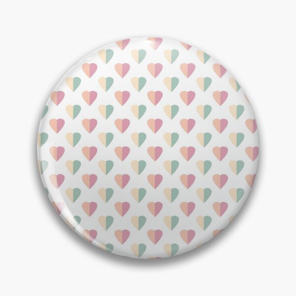 Item preview, Mismatched Hearts Pattern designed and sold by ShopofWonder.