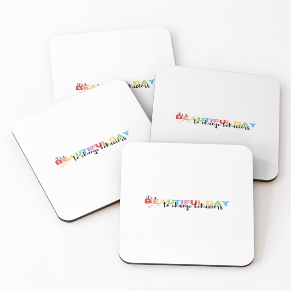 Item preview, Beautiful day to change behaviors rainbow graph designed and sold by bcbayay designs.
