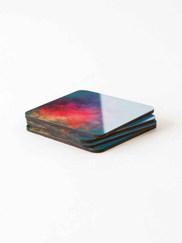 Thumbnail 4 of 5, Coasters (Set of 4), Color Explosion designed and sold by WesternExposure.