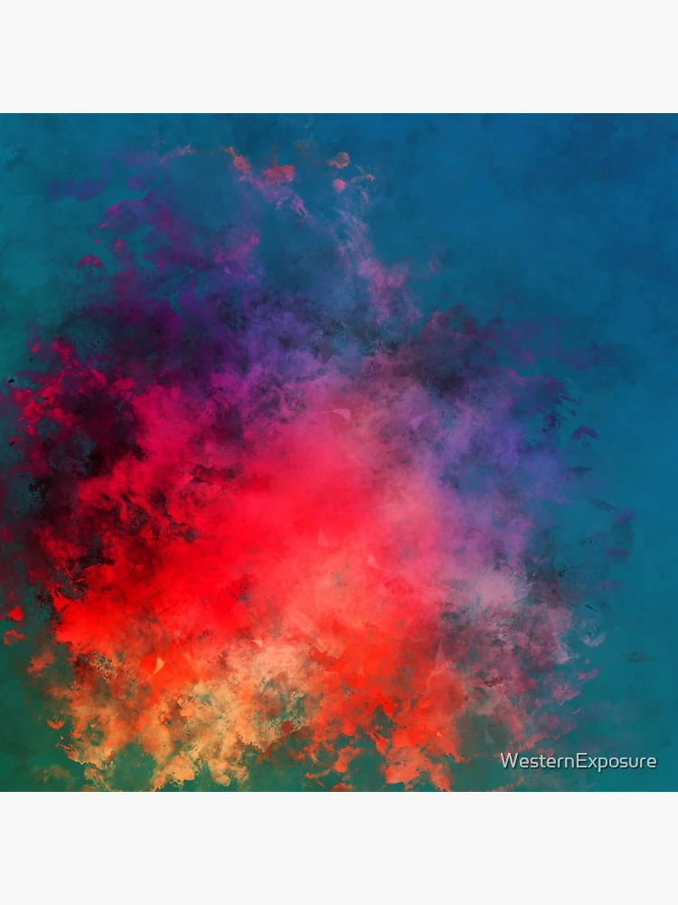 Thumbnail 4 of 4, Clock, Color Explosion designed and sold by WesternExposure.
