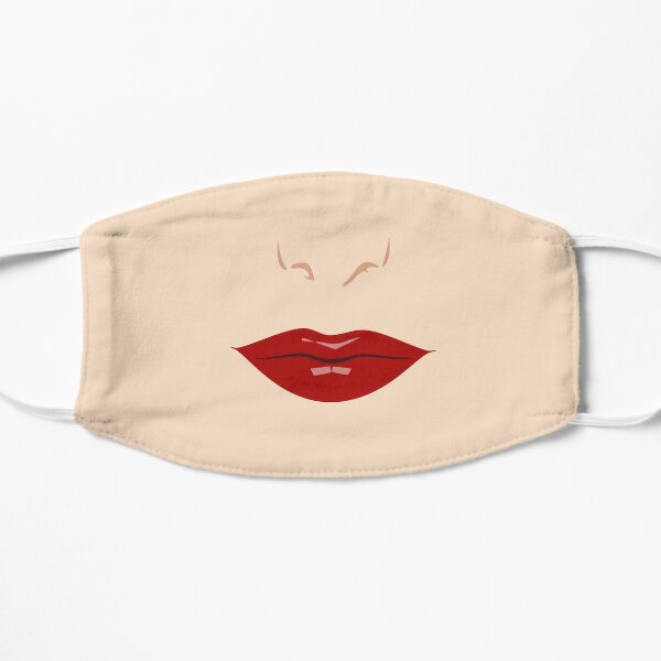 Lips Cartoon Flat Mask