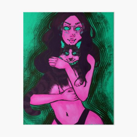 Lovely cat Art Board Print