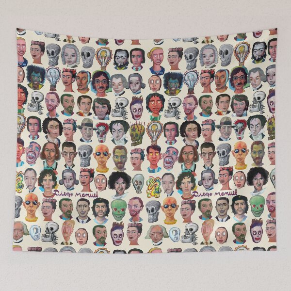 Item preview, Celebrity skulls designed and sold by Diego Manuel Rodriguez.