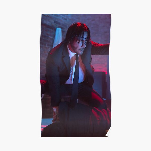 John Wick Badehaus Poster