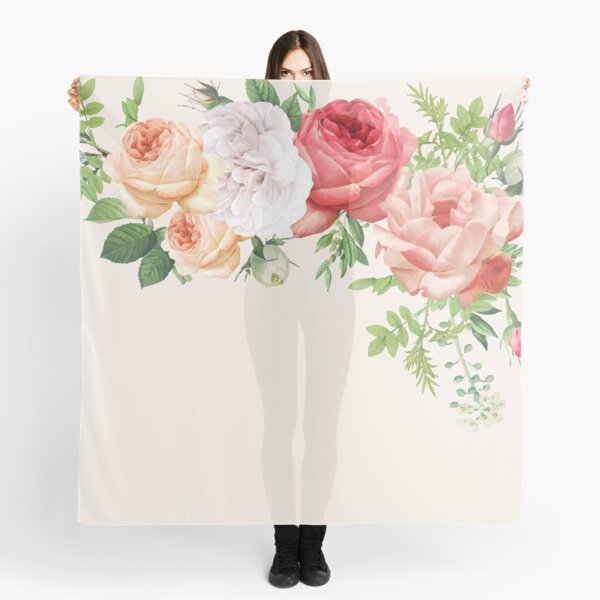 Item preview, Romantic Watercolor Flower Bouquet Arrangement Blooming designed and sold by dmr studio.