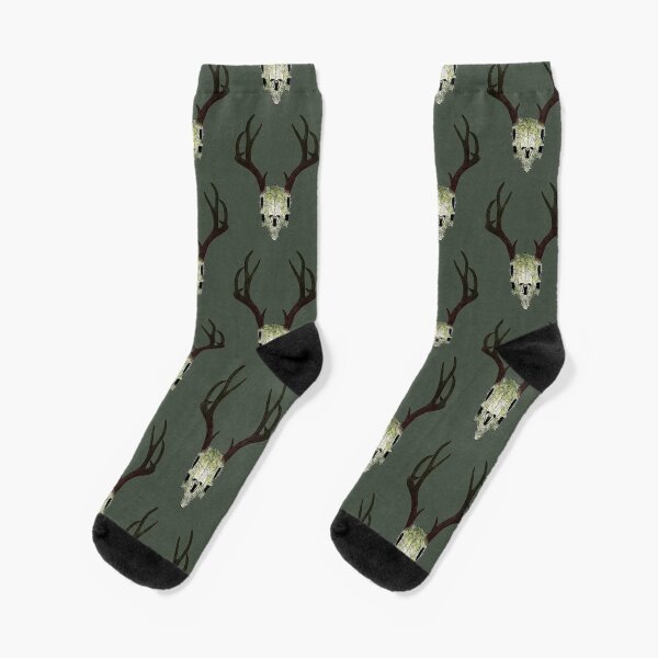 Plant Deer Socks