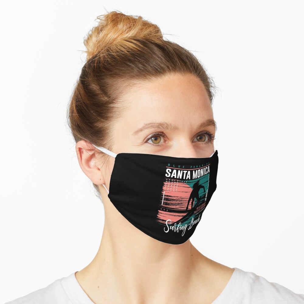 Santa Monica Surfing Beach Mask