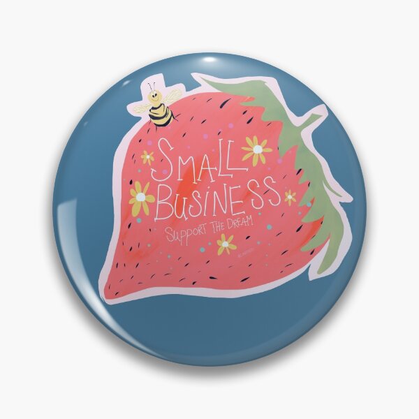 Item preview, Support small business strawberry designed and sold by BePositivity.
