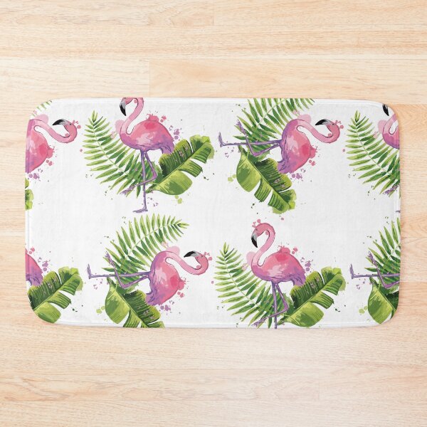 Item preview, Colorful Pink Flamingos Pattern designed and sold by Coastal-Designs.