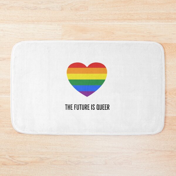 Item preview, The future is queer - heart   designed and sold by Inspirationmotivation.