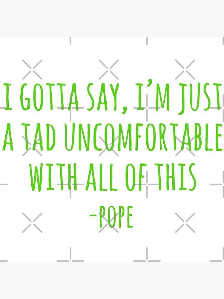 Pope Outer Banks Quote" Poster by mutualletters Redbubble