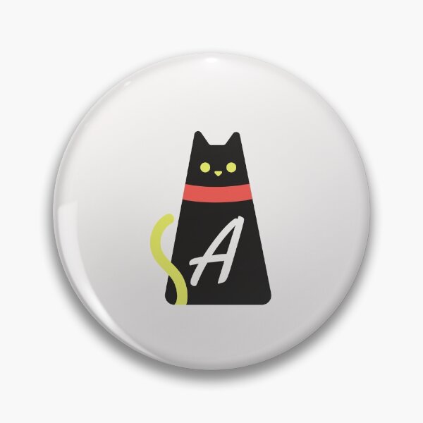 Item preview, Alphabet T Shirt- Initial Letter   A  and black,red and yellow  cat designed and sold by dygo1986.